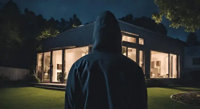 Stranger Caught Photographing Homes