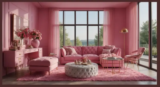 Warm Colors Like Dark Pink