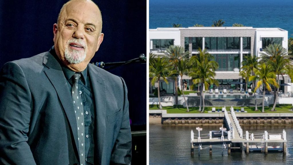 Billy Joel’s Former $85M Florida Mansion