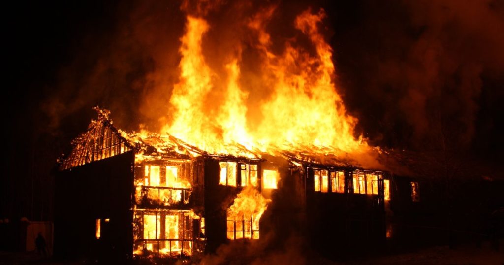 House Fire in Alexandria Sparks Emergency Response — 2 Airlifted