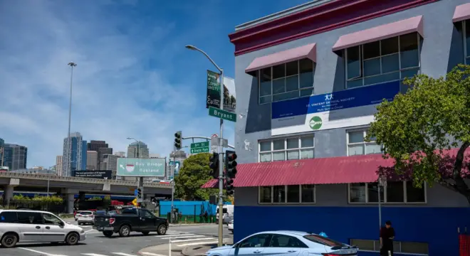 San Francisco homeless shelters distribution