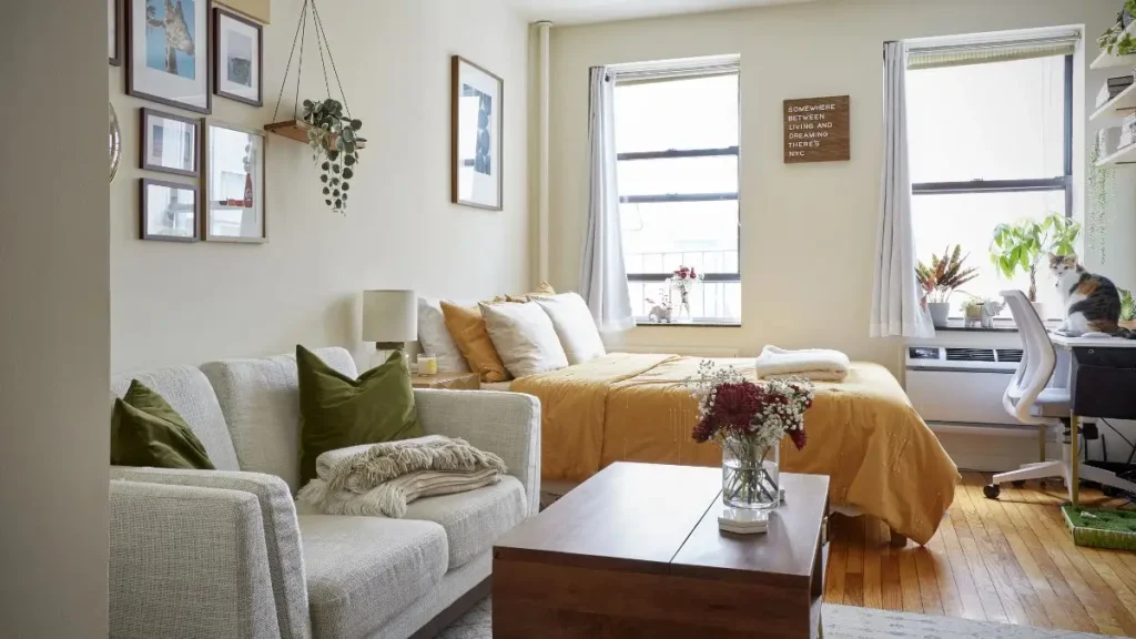 This NYC Couple Turned a Tiny Studio Into a Dream Home—Here’s How