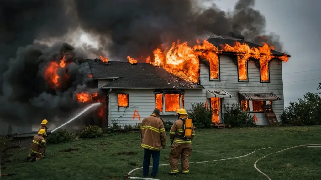 Conway House Fire