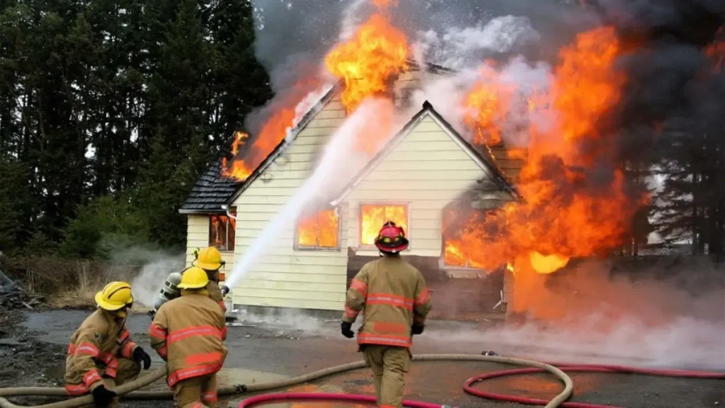 Conway House Fire