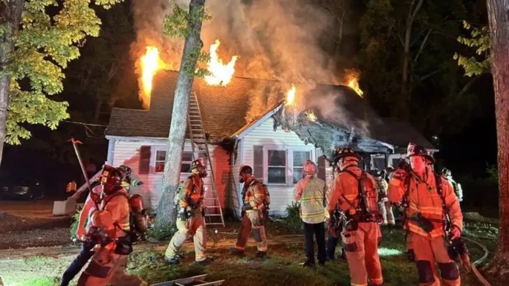 Evansville house fire