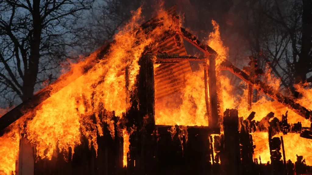 Mercer County home fire