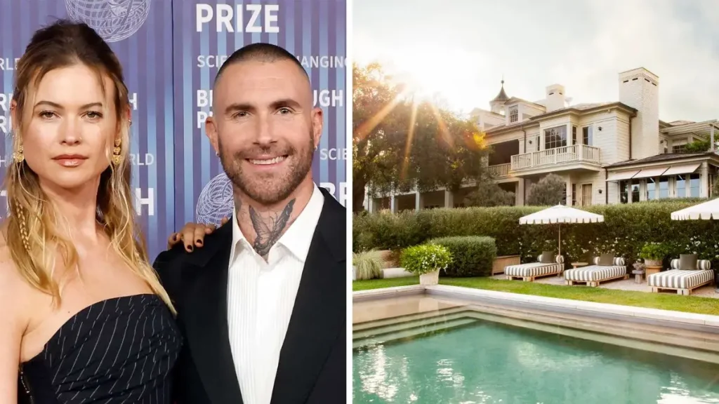 Adam Levine and Behati Prinsloo Montecito Home