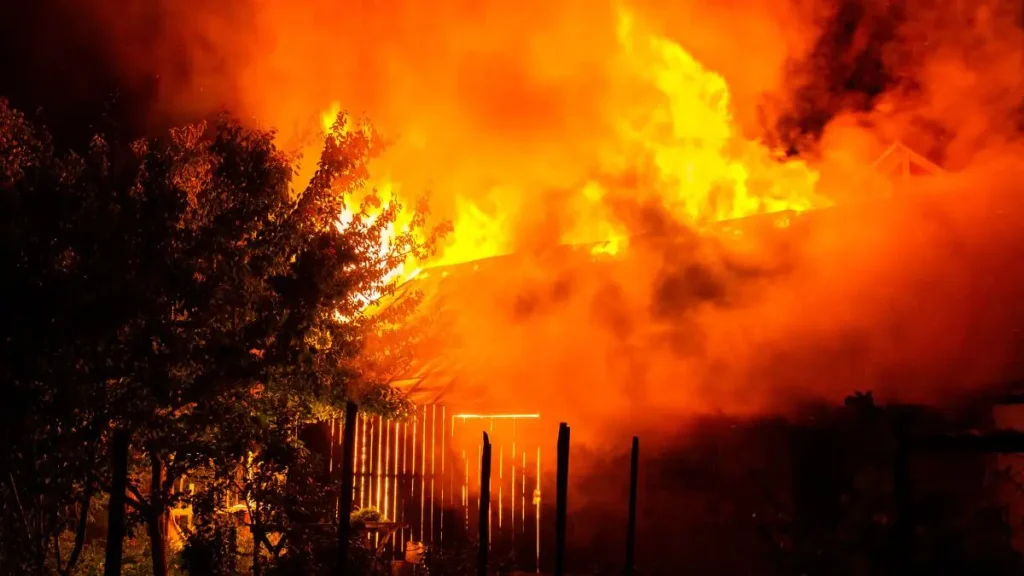 Cincinnati Home Destroyed by Fire