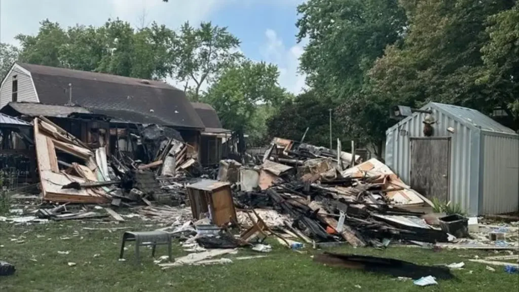 Illinois House Explosion