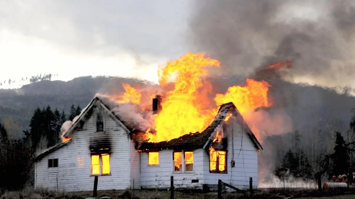 Las Vegas Mobile Home Fire