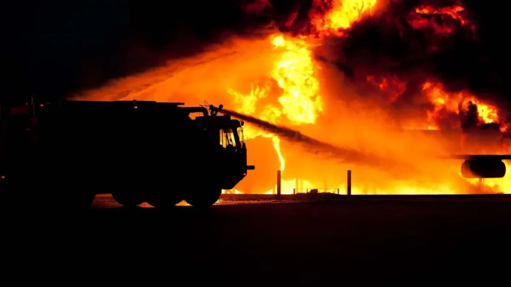 Los Angeles Home Fire