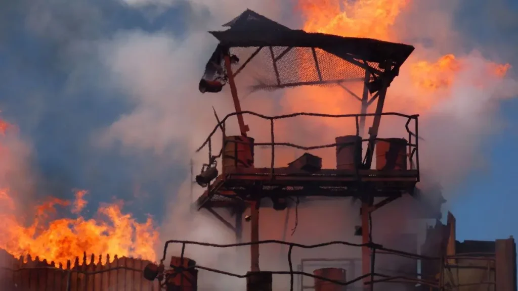 Los Angeles Home Fire