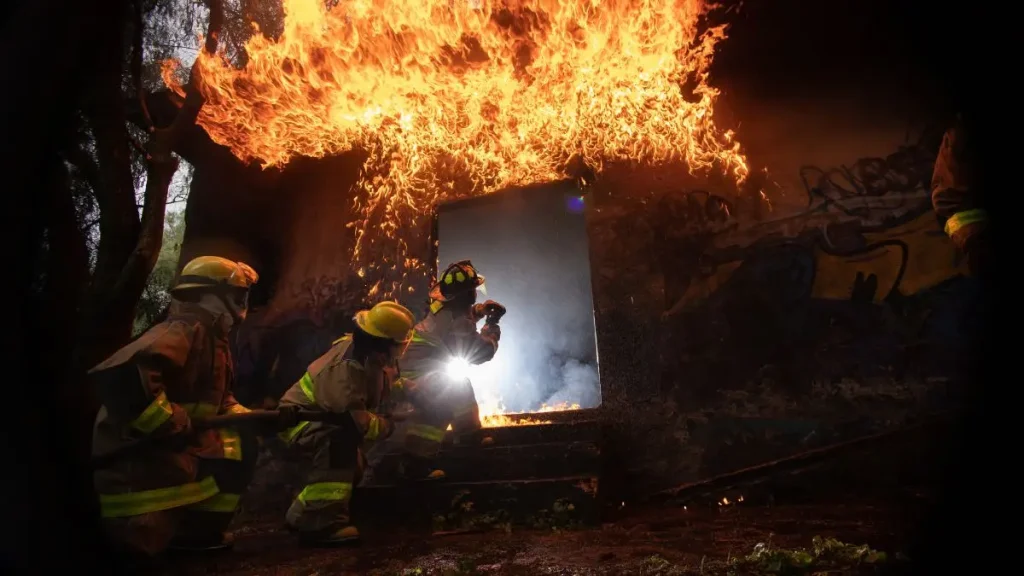 Michigan Home Fire