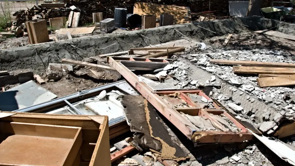 North Carolina Home Damaged