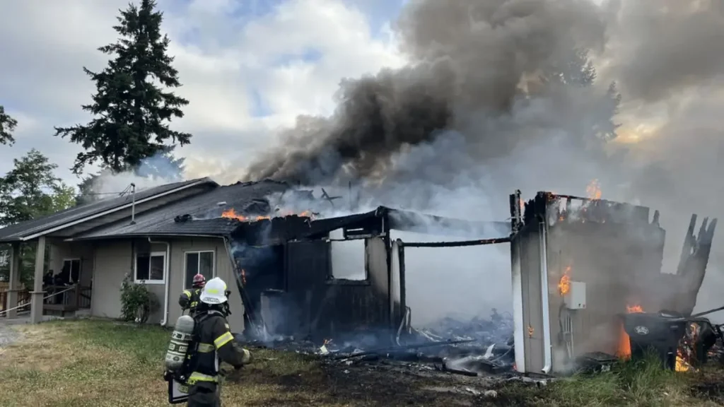 Pierce County Home Fire