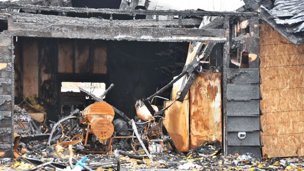 Texas Home Damaged in Fire