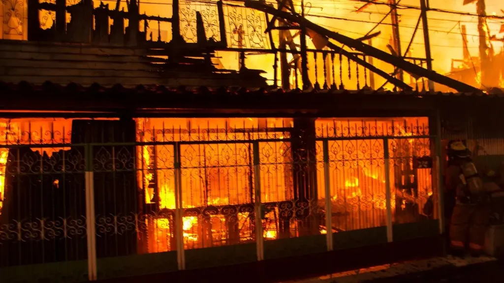 Washington State Home Fire