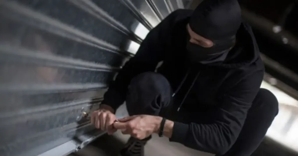 protect garage from burglars