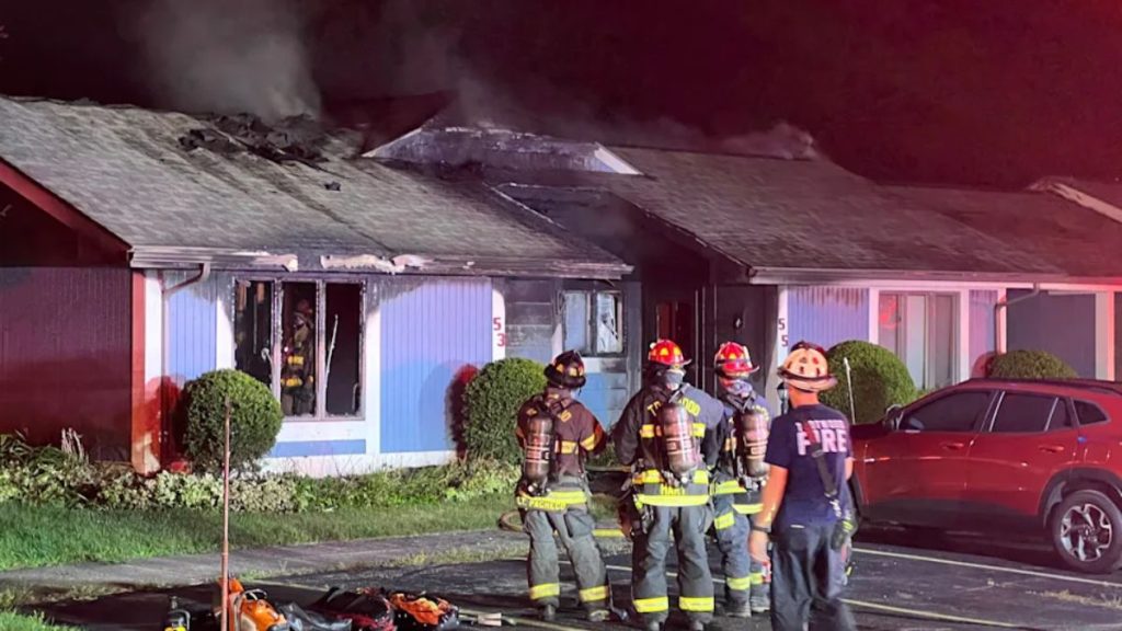 Brookeville Home Fire