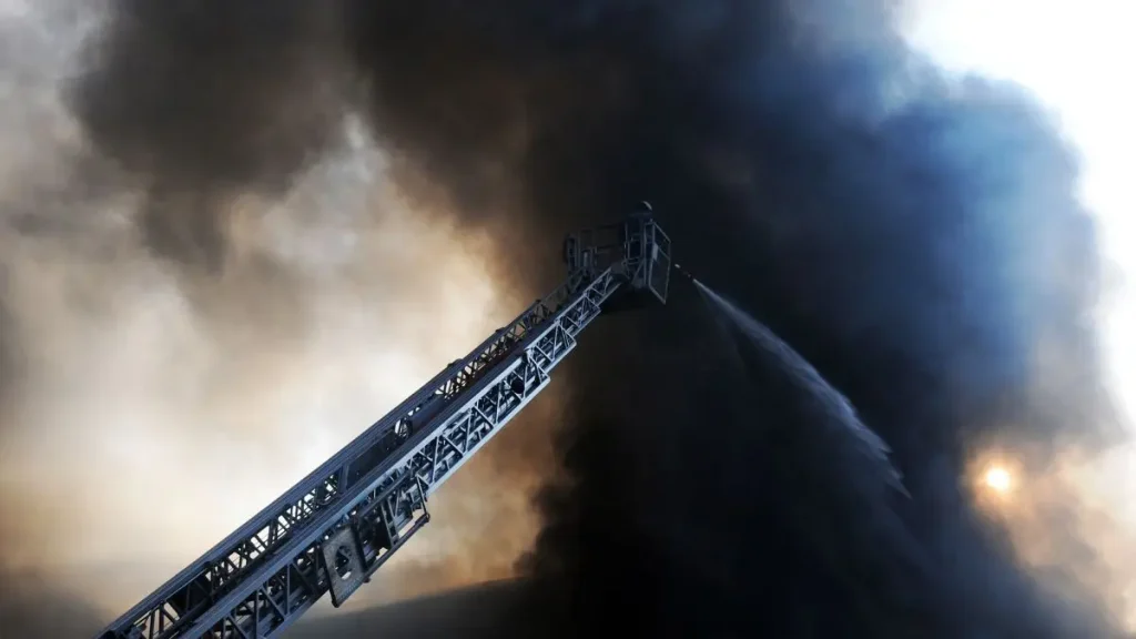 Burton House Fire