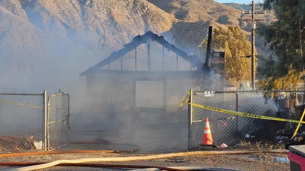 Cabazon Home Fire