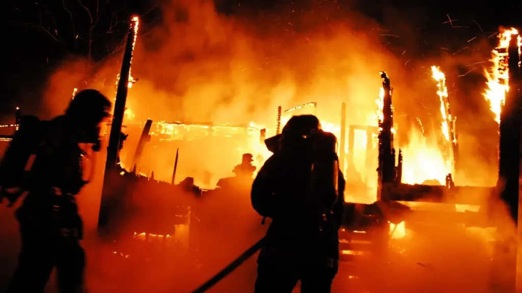 California Two House Fire in A Day