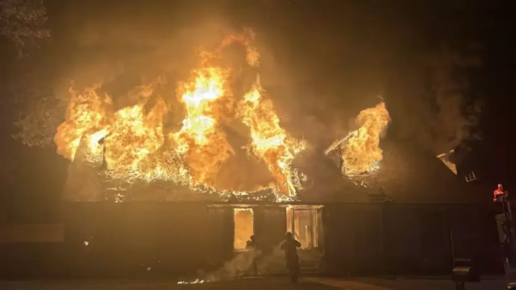 Covington House Fire