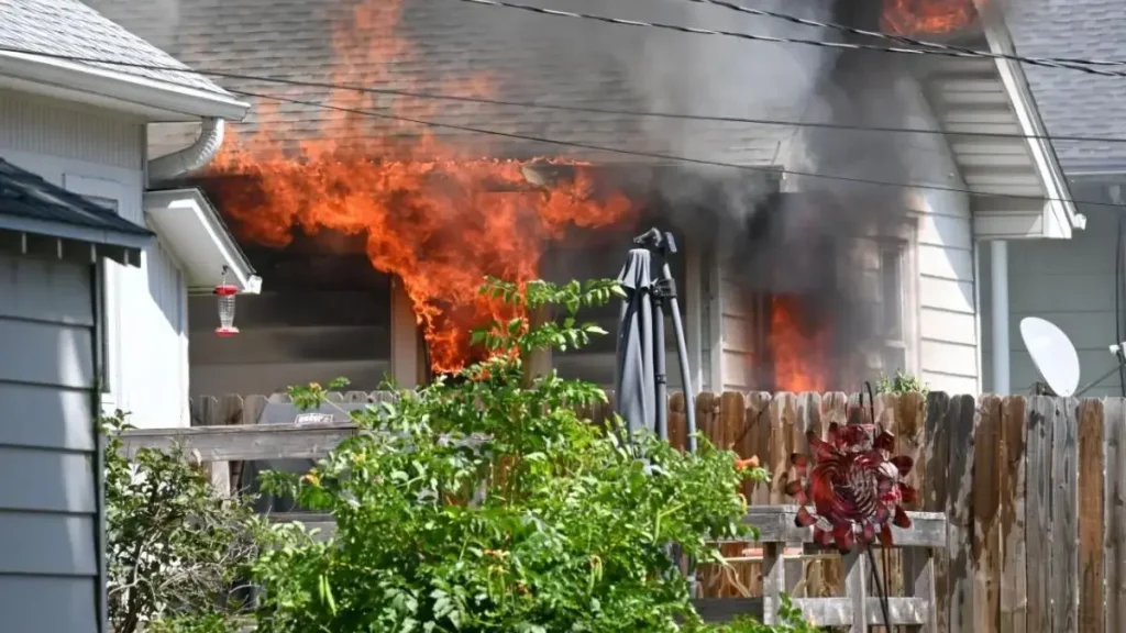 Des Moines House Fire