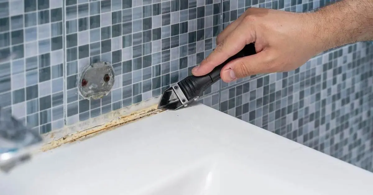 Easy caulk removal steps