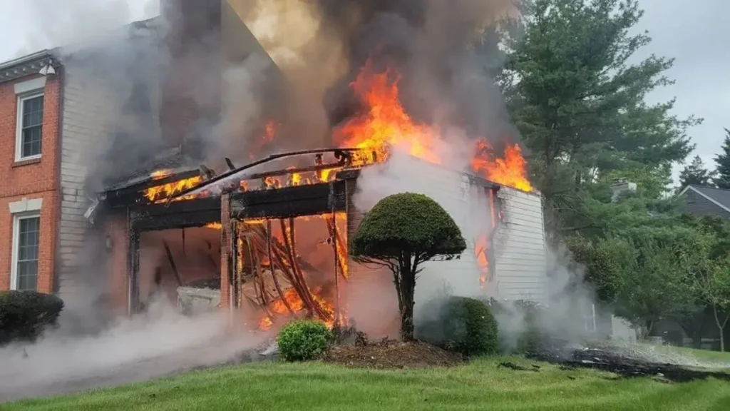 Ellicott City Home Fire