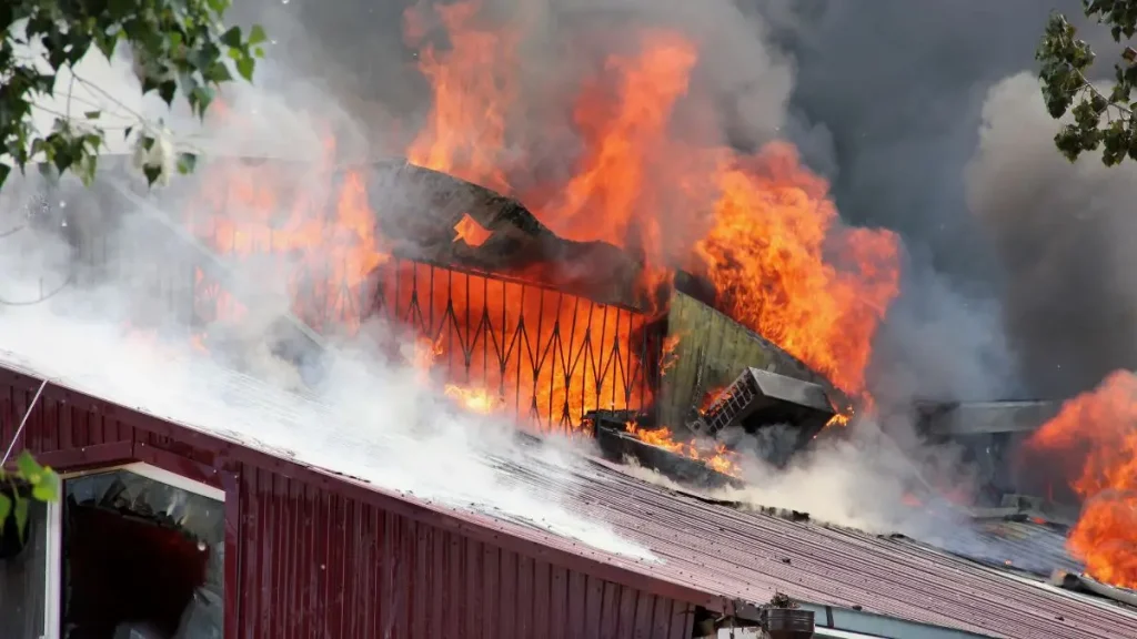 Gorham House Fire