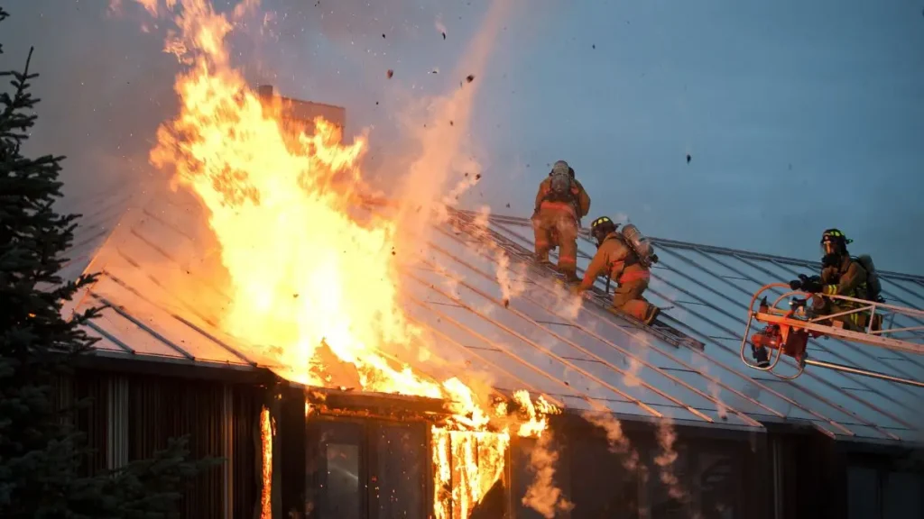 House Fire in Meriden