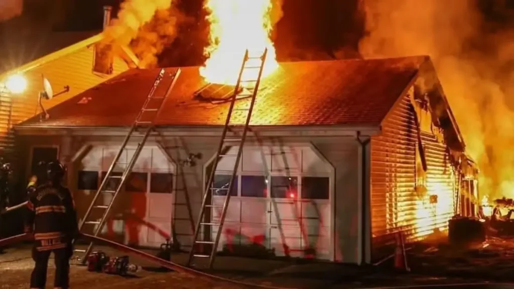 House Fire in Meriden