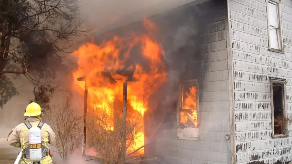 House Fire in Meriden