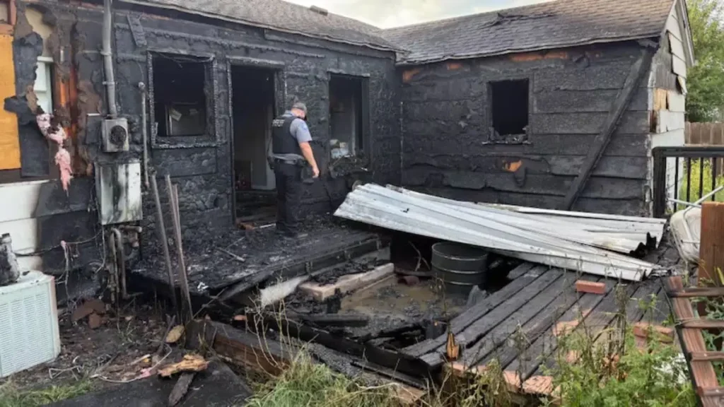 Hutchinson Home Fire