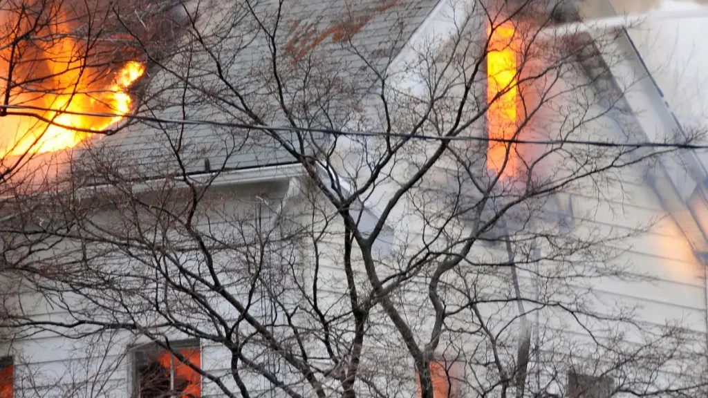 Indiana Home Destroyed by Fire