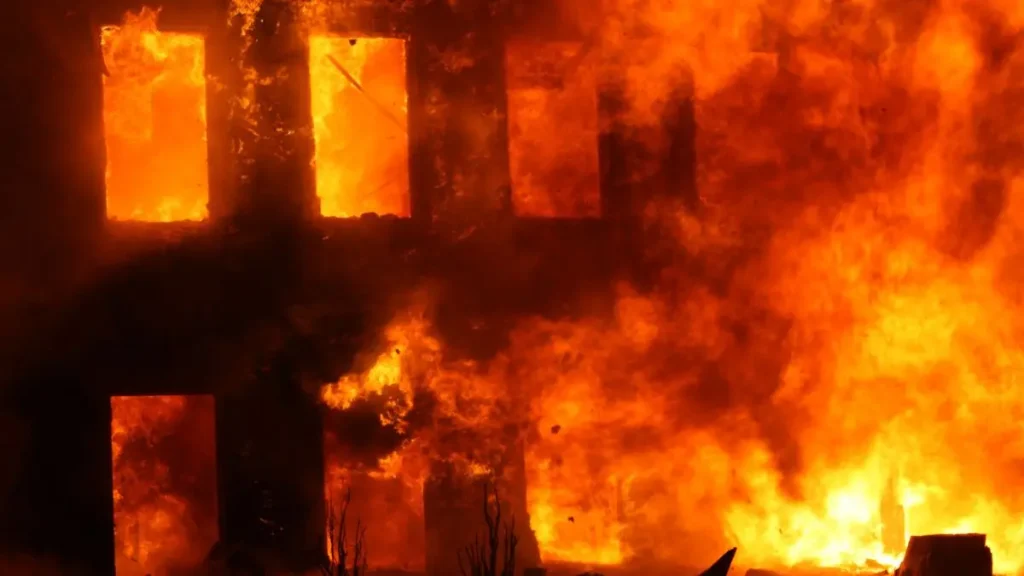 Muskogee Home Fire
