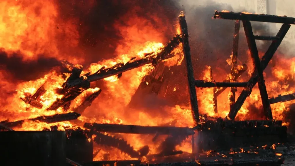 New Mexico House Fire