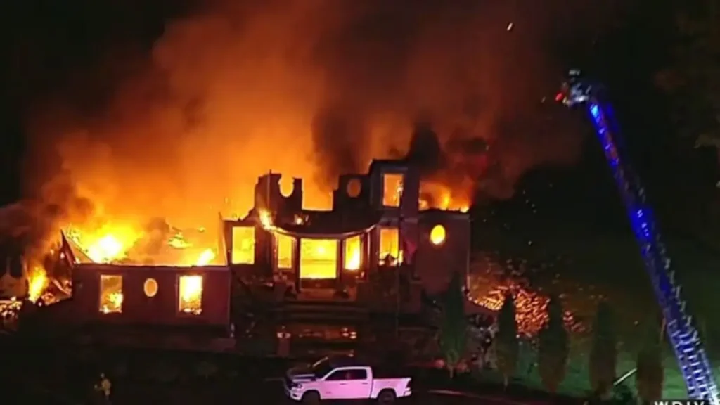 Oakland County Home Fire