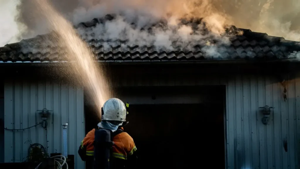 Oregon House Fire