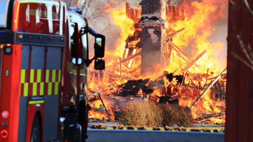 Oregon House Fire