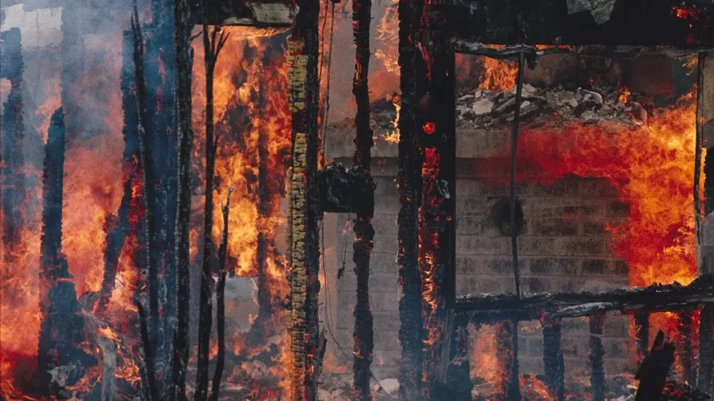 Polk County Mobile Home Fire