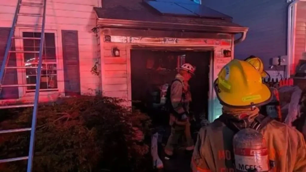 Silver Spring Home Fire