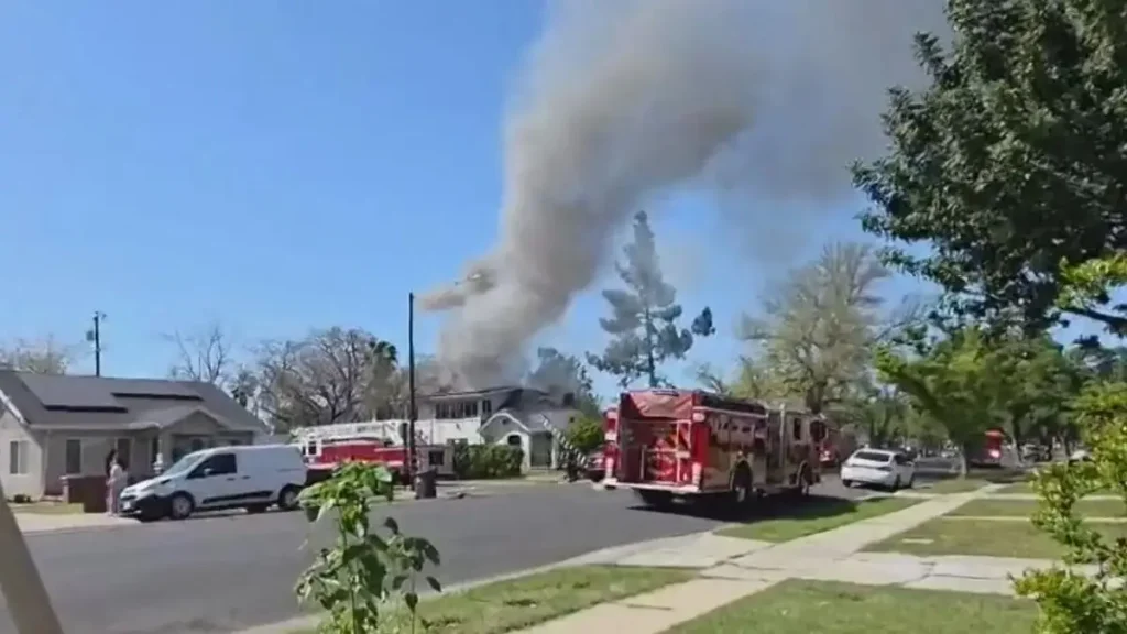 Stockton Home Fire