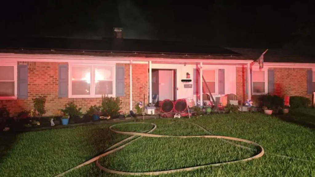 Virginia Beach House Fire