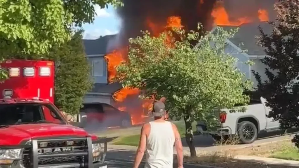 West Jordan House Fire