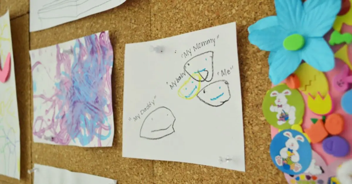creative ways to display children’s art