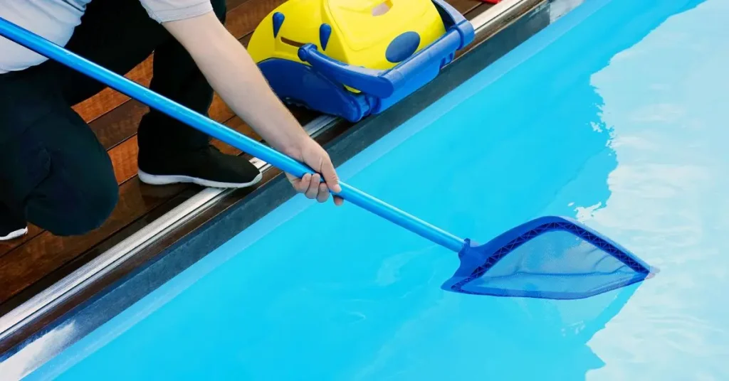 how to clean a pool at home