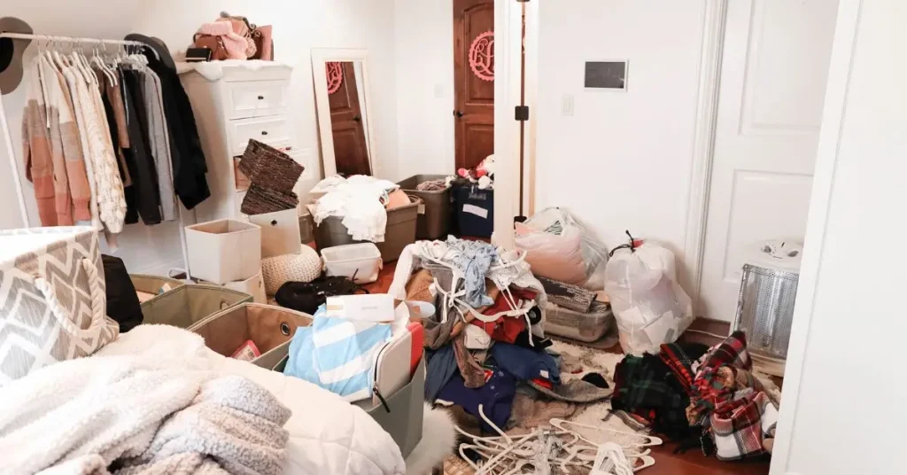 room-by-room decluttering