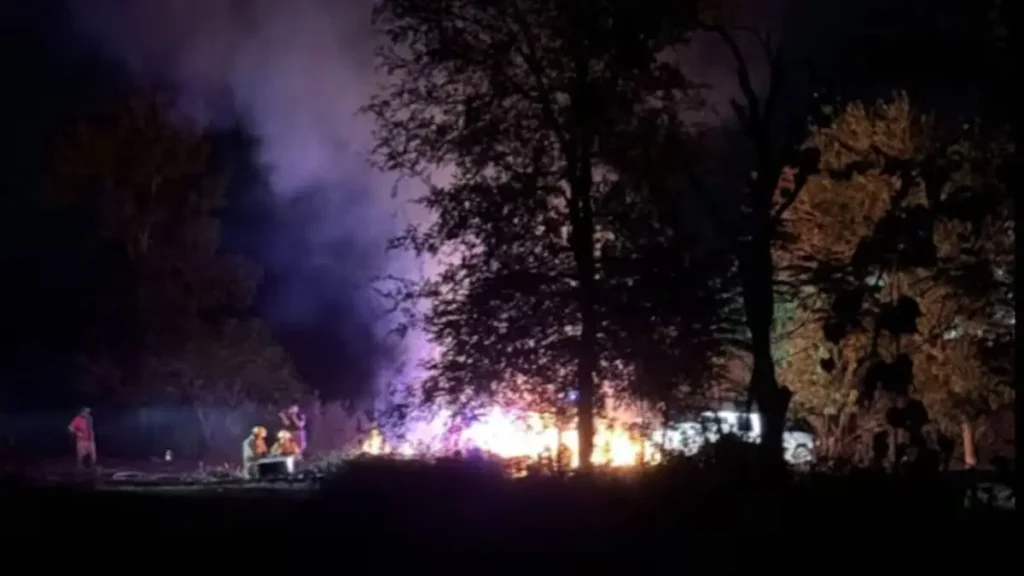 Bell County Mobile Home Fire